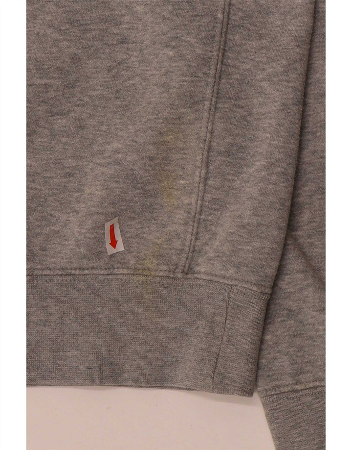 Nike Sweat-shirt en coton moucheté gris moyen pour homme