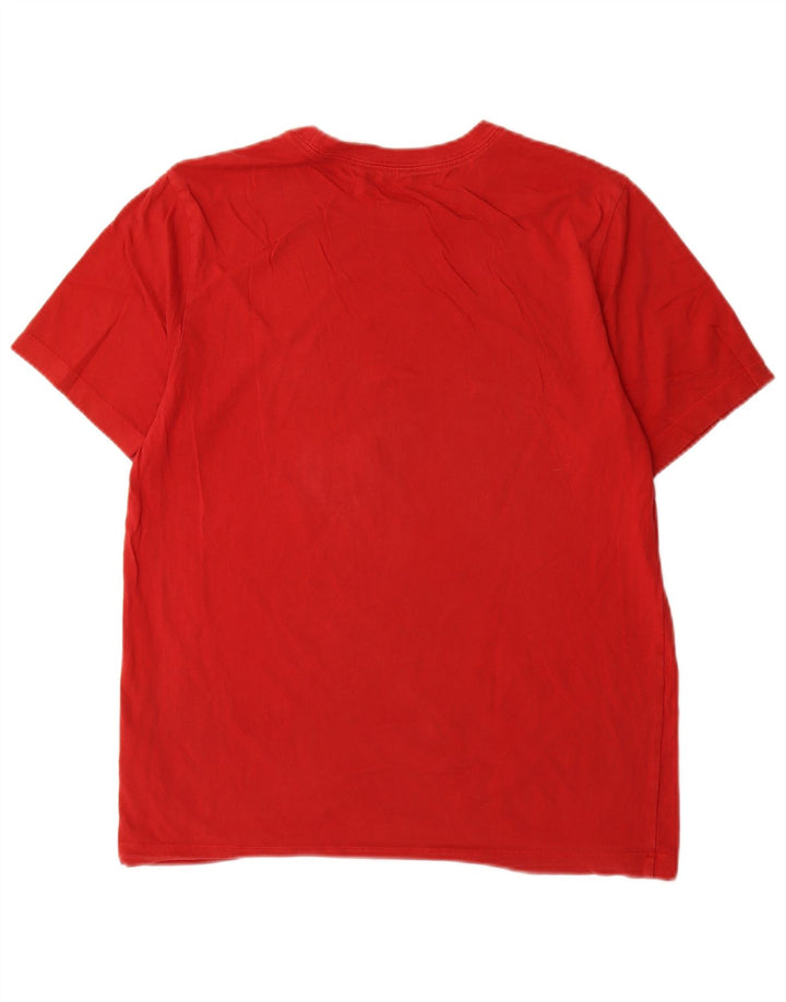 Jordan T-shirt graphique pour homme en coton rouge moyen