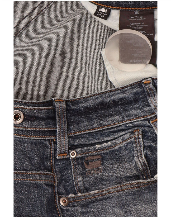 G-Star Jean fuselé homme W32 L32 bleu marine coton