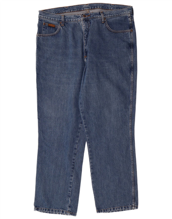 WRANGLER Jean Droit Homme W38 L30 Bleu