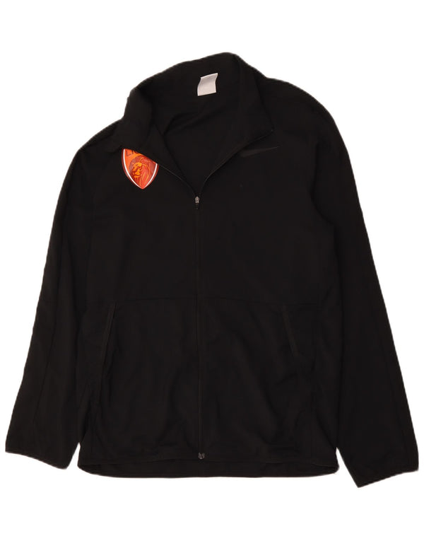 Nike Hommes Dri Fit Graphic Survêtement Top Veste Petit Noir Polyester
