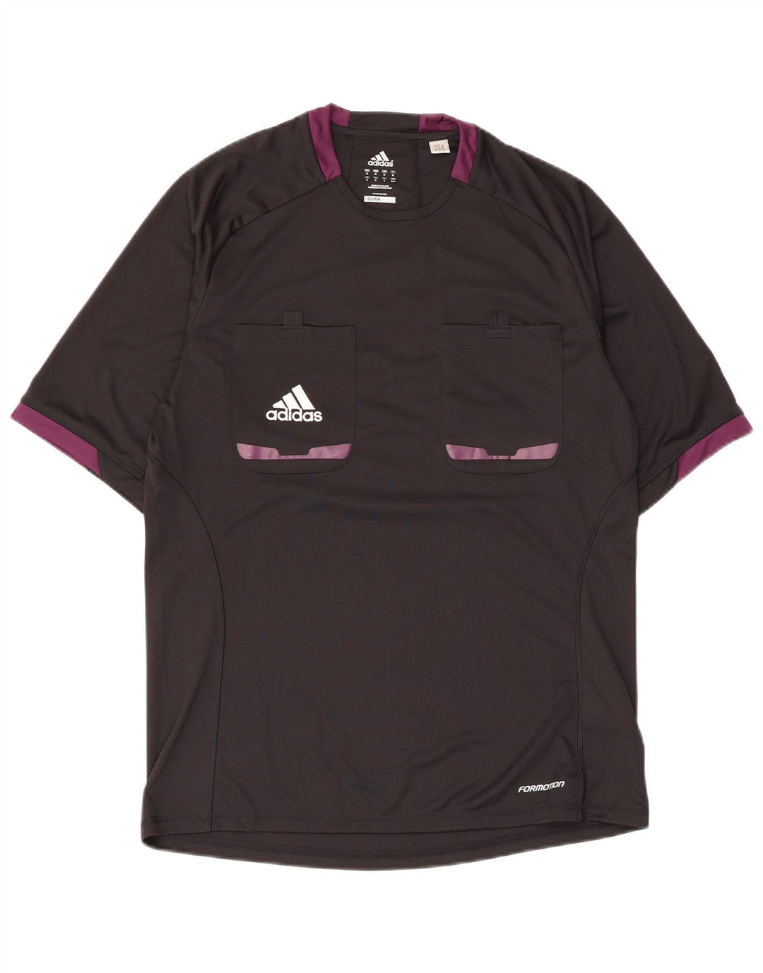 Adidas Hommes Climacool T-Shirt Haut Noir Colorblock Polyester