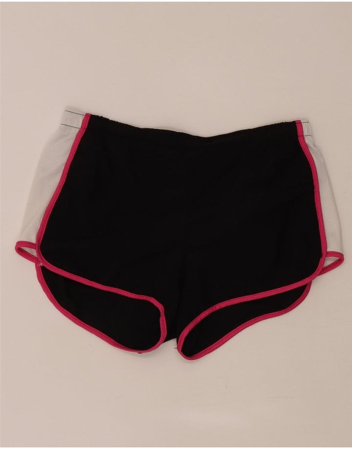 Puma Short de sport pour femme UK 12 Medium Noir Colourblock