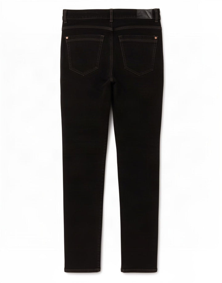 Marks & Spencer Jeans Magic Slim pour femme UK 12 Medium W28 L28 Coton noir