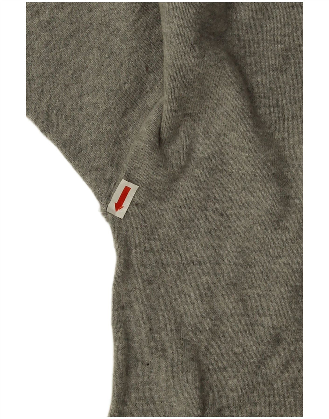 Zara Pull surdimensionné à col bateau pour femme UK 14 Gris moyen moucheté