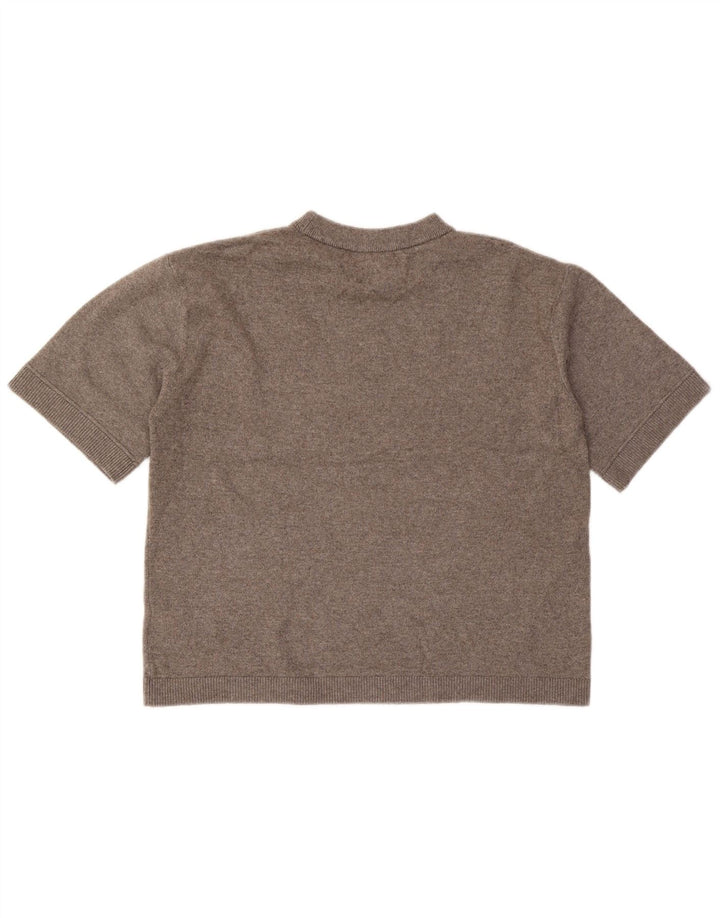 Marks & Spencer Pull ras du cou pour femme UK 14 Gris moyen