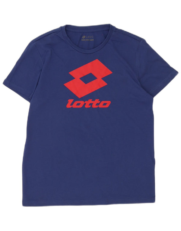Lotto Boys Life's Graphic T-Shirt Top 13-14 ans Grand Bleu