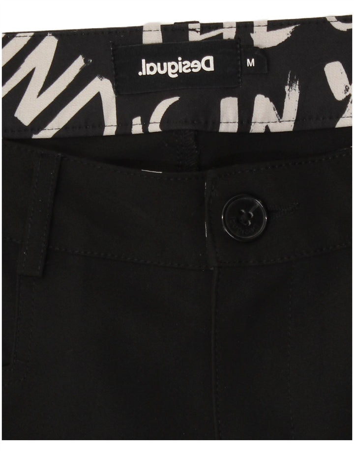 Desigual Pantalon Slim Casual Femme Moyen W28 L28 Noir
