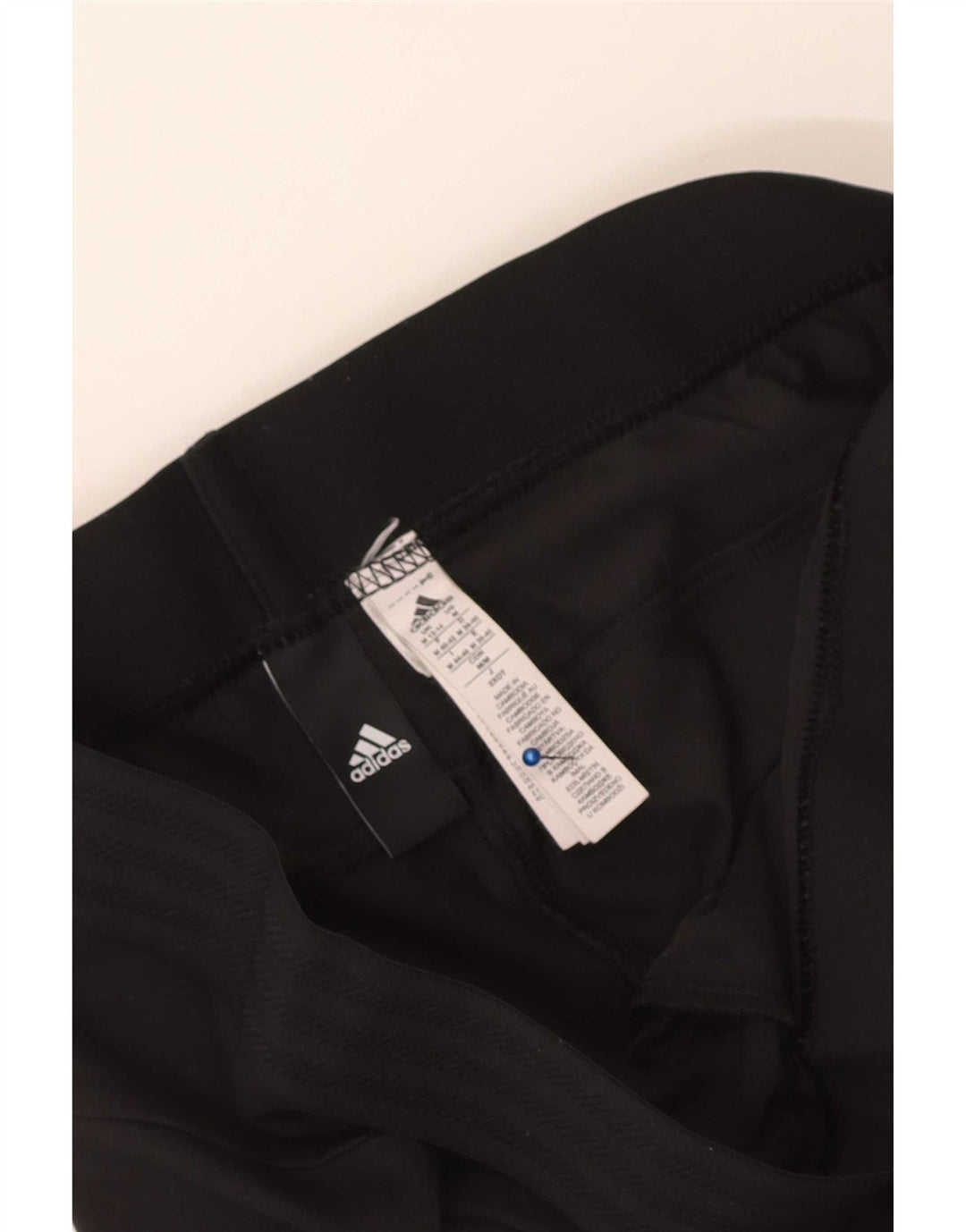 Adidas Leggings Femme UK 12/14 Coton Noir Moyen