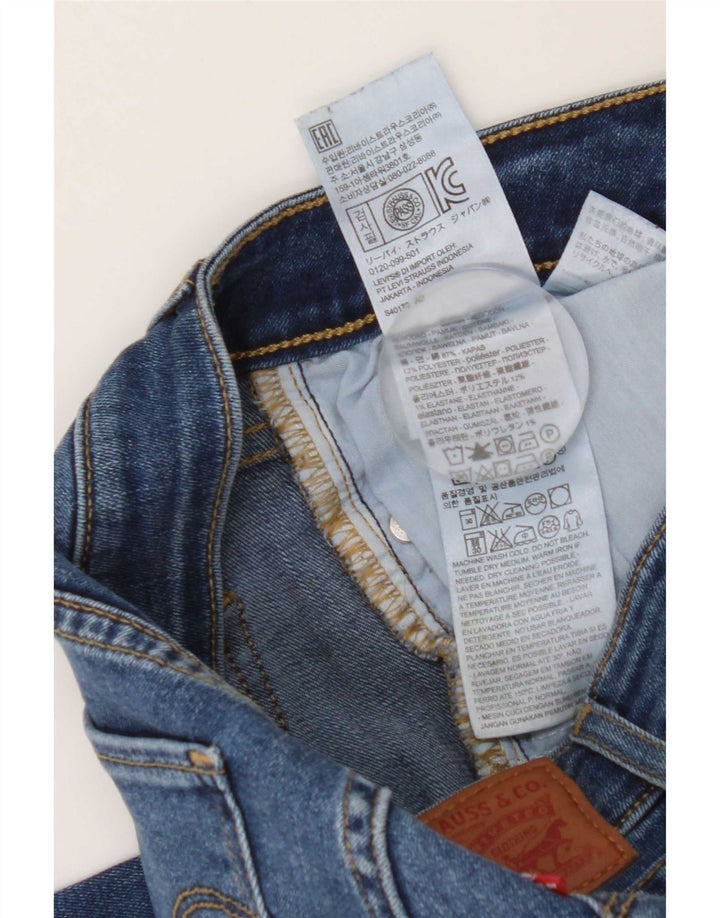 Levi's Jean Droit 714 Femme W25 L34 Bleu Coton