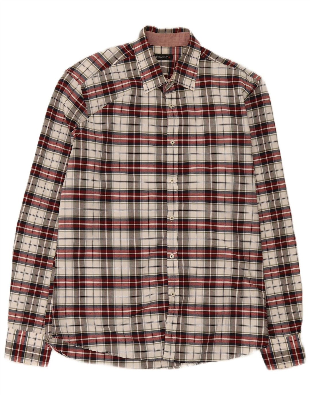 Chemise en flanelle pour hommes des Canadiens, grand coton à carreaux rouges
