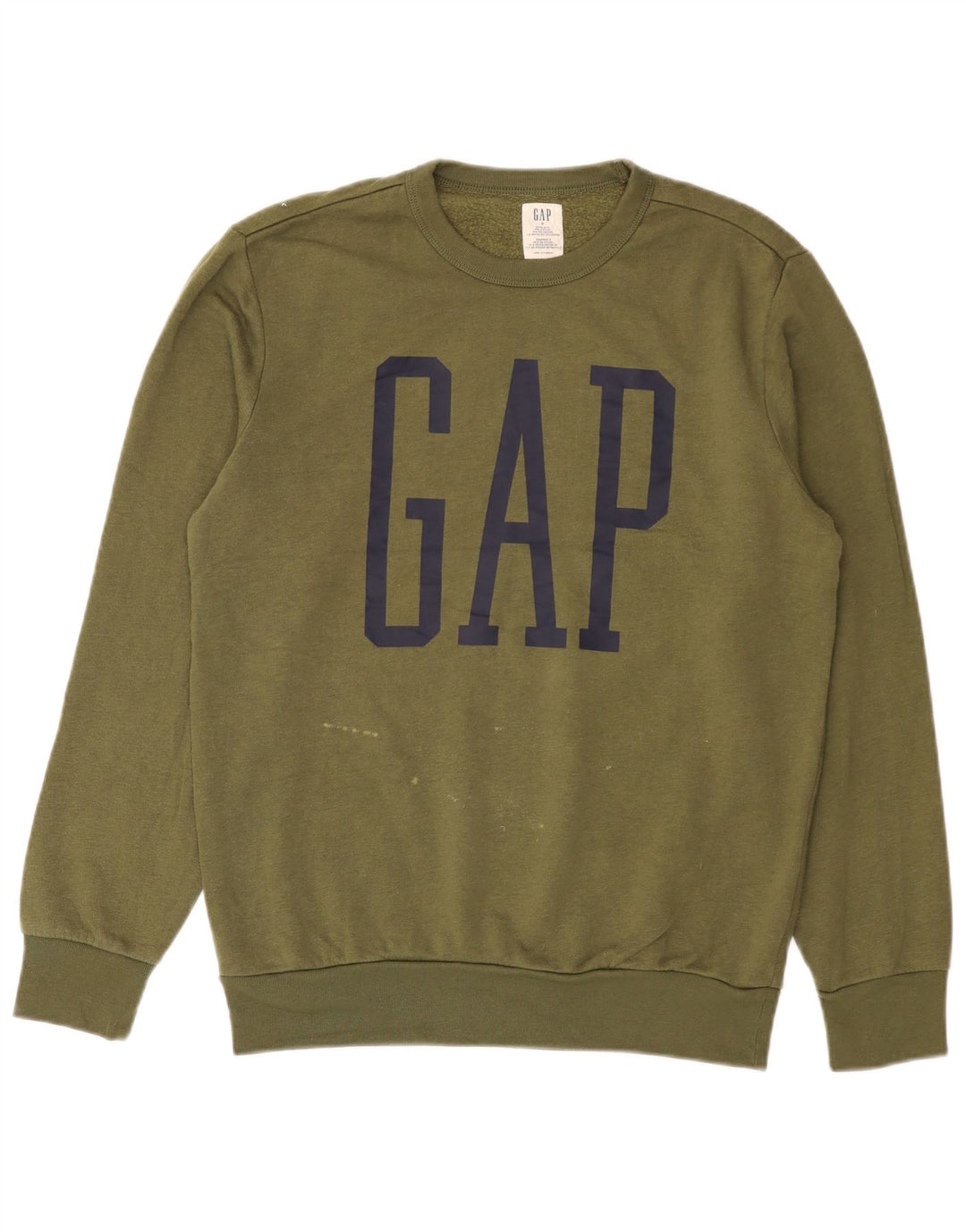 Gap Sweat-Shirt Graphique Homme Petit Kaki Coton