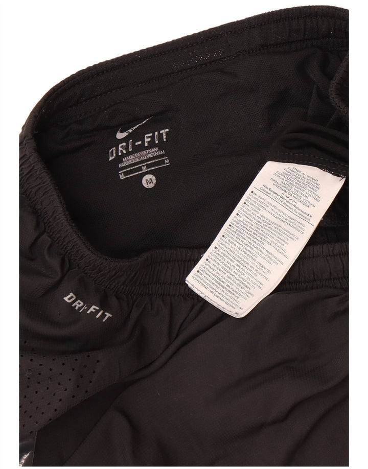 NIKE Short de sport Dri Fit pour homme en polyester noir moyen