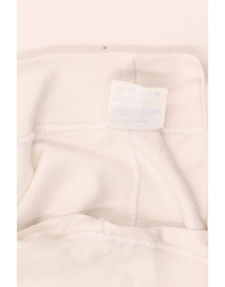 Champion Pantalon de survêtement pour femme UK 14 Medium White Cotton