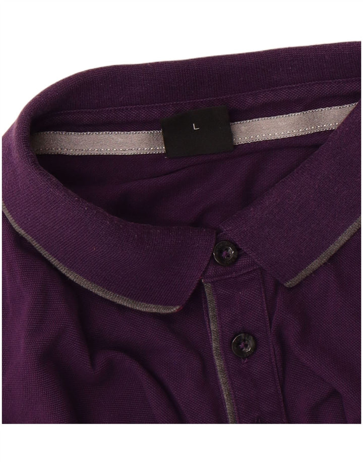Hugo Boss Homme Regular Fit Polo Grand Violet Coton