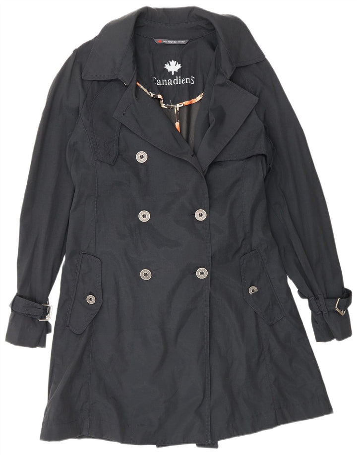 Trench Femme Canadiens IT 44 Nylon Bleu Marine Moyen