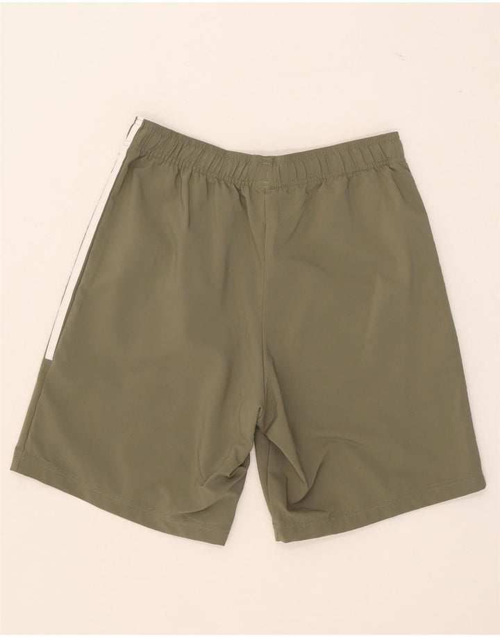 Adidas Short de sport pour homme Kaki moyen Polyester