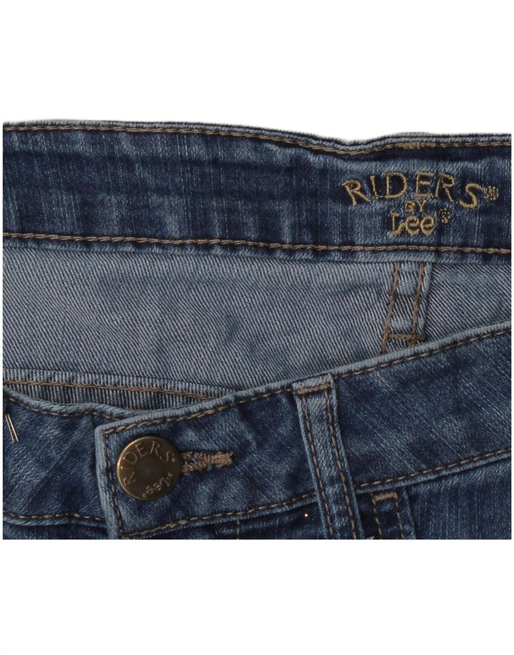 Lee Jeans Capri Riders Femme W34 L18 Bleu