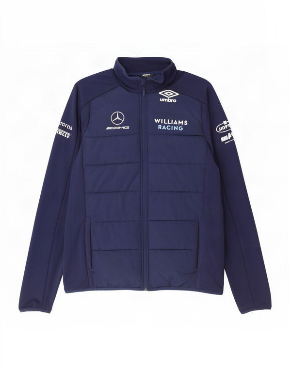 Umbro Veste de Survêtement Mercedes AMG Petronas Homme Grand Bleu Marine