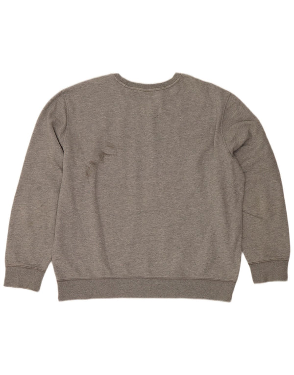 Timberland Sweat-shirt pour homme en coton moucheté gris 2XL