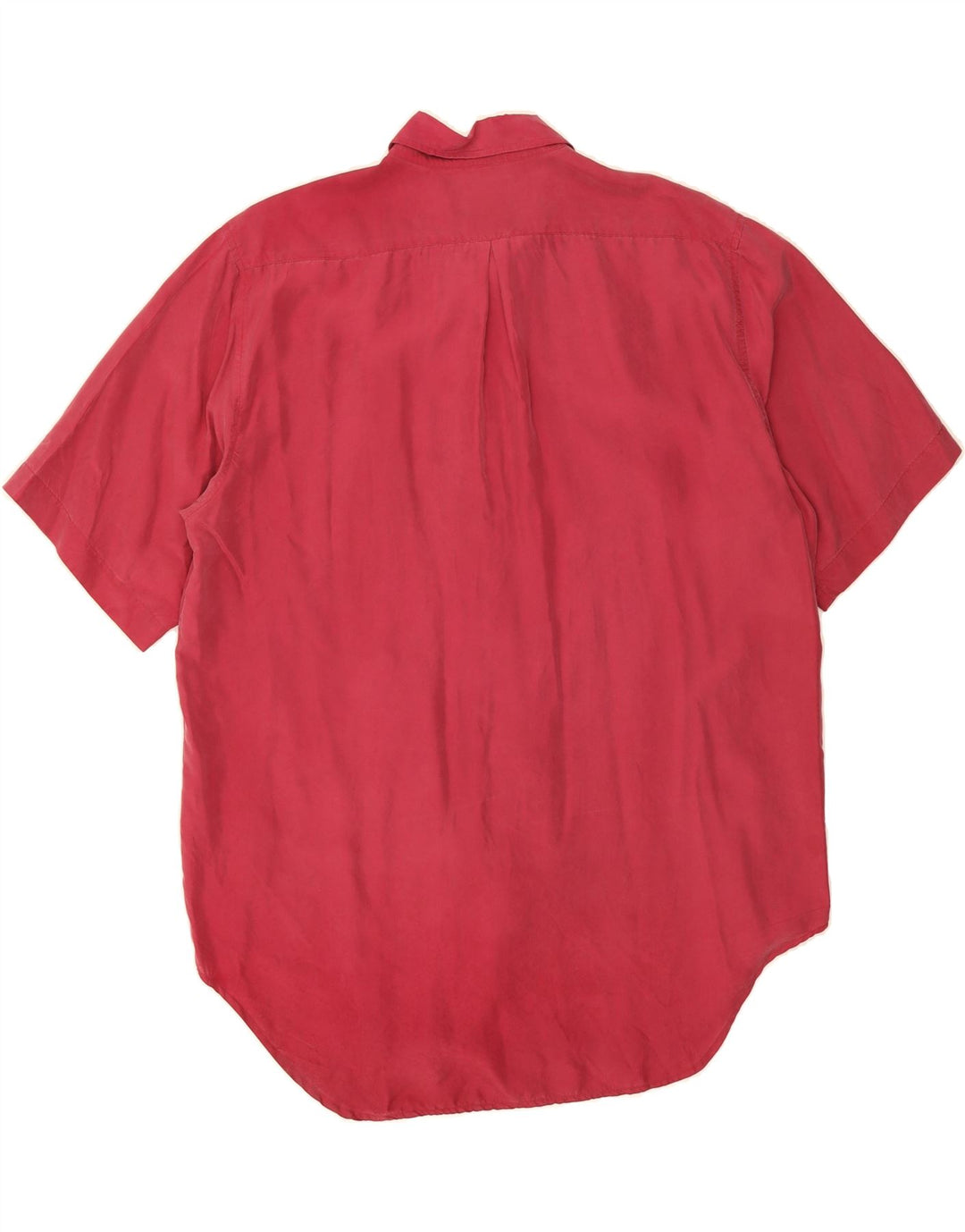 CHERIE Mens Uomo Short Sleeve Shirt XL Pink Vintage cherie and Second-Hand cherie from Messina Hembry 
