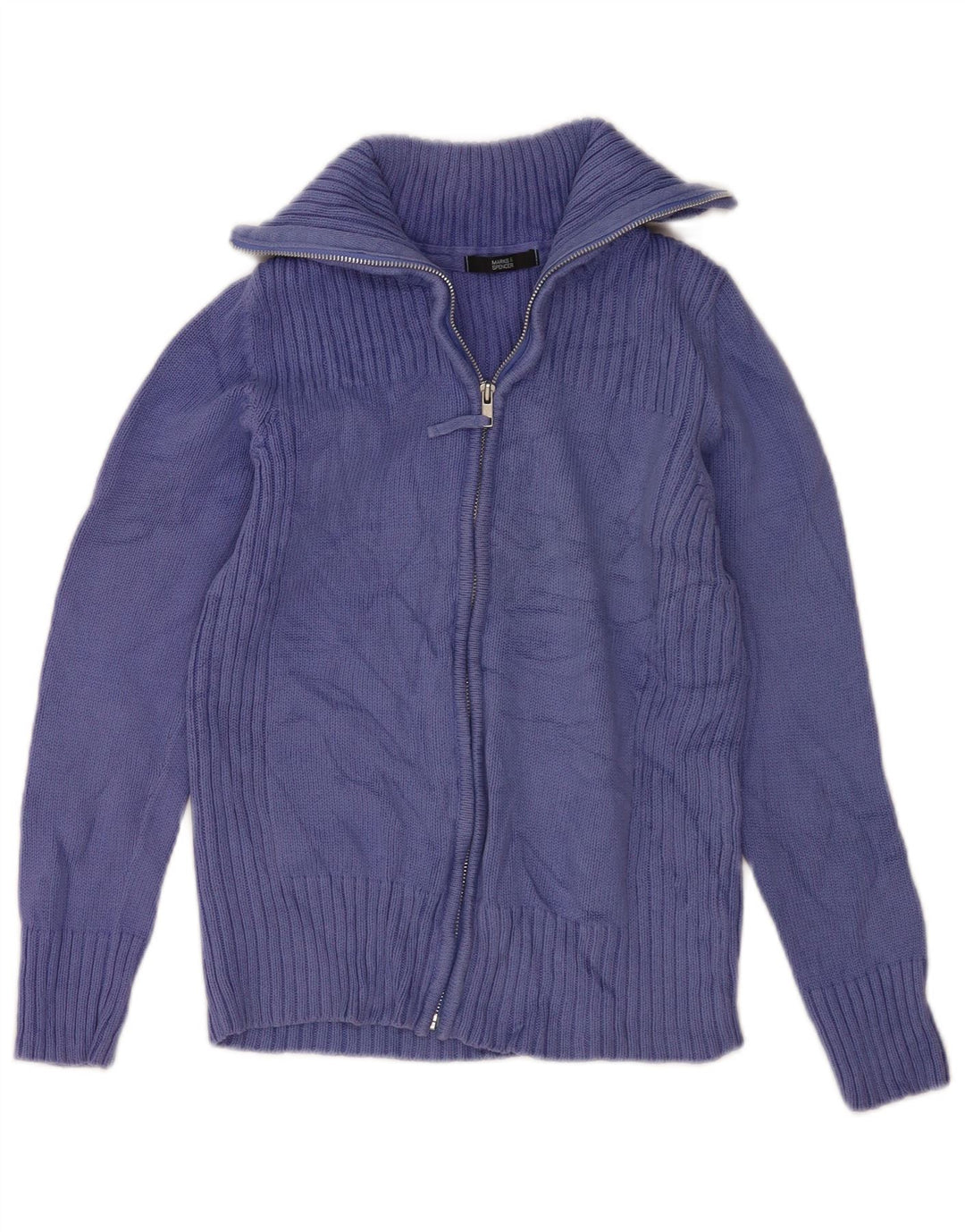 Marks & Spencer Cardigan pour femme en coton violet moyen UK 12
