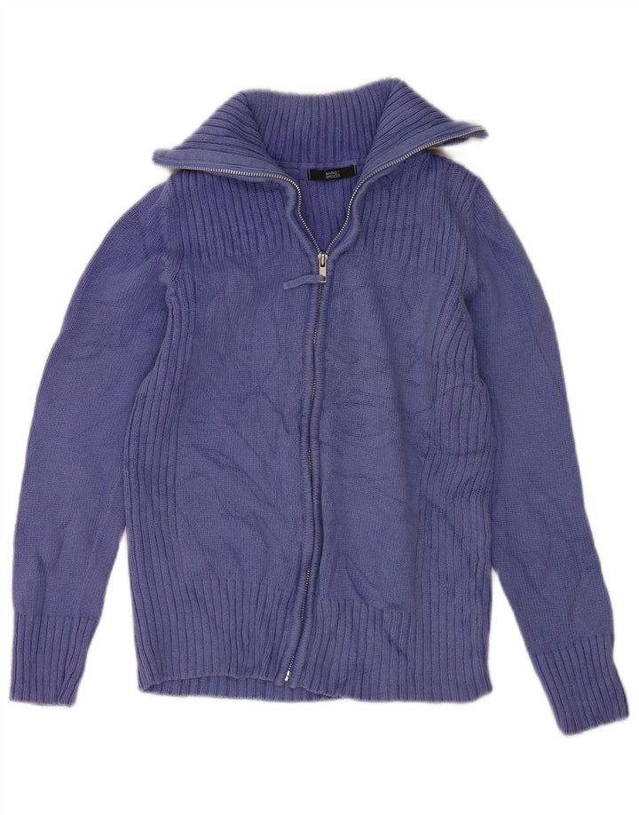 Marks & Spencer Cardigan pour femme en coton violet moyen UK 12