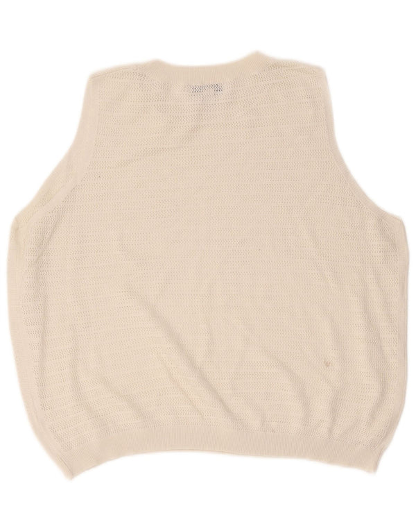Marks & Spencer Débardeur pour femme UK 18 XL Blanc rayé