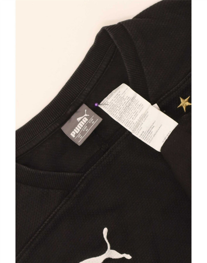 Puma Sweat-Shirt BVB Dortmund Homme Noir Moyen Coton