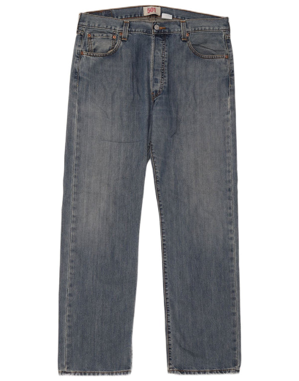 Levi's Jean Droit 501 Homme Bleu W36 L32 Coton