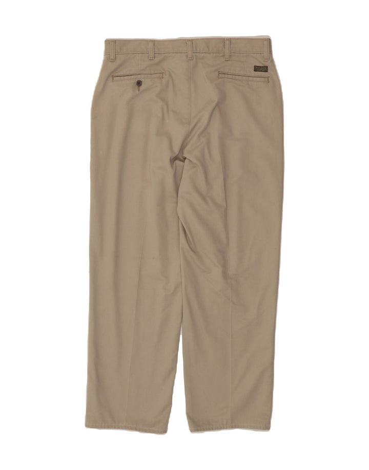LEE Mens Straight Chino Trousers W38 L30 Beige Vintage Lee and Second-Hand Lee from Messina Hembry 