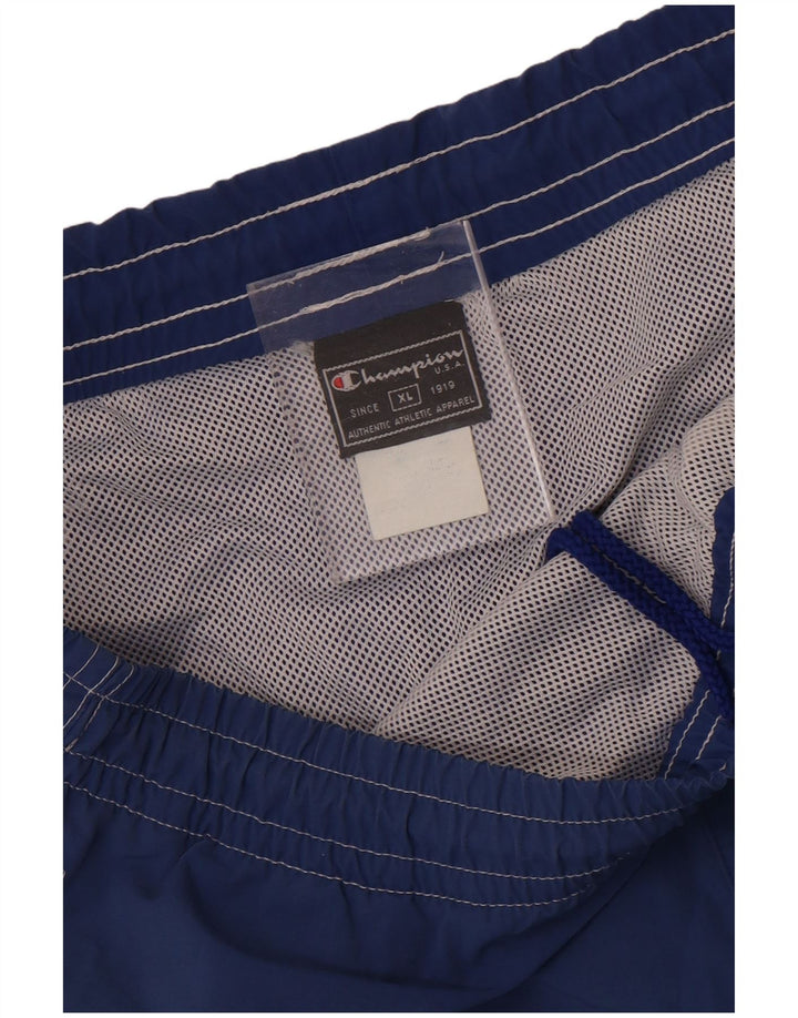 Champion Short de Bain Homme XL Bleu