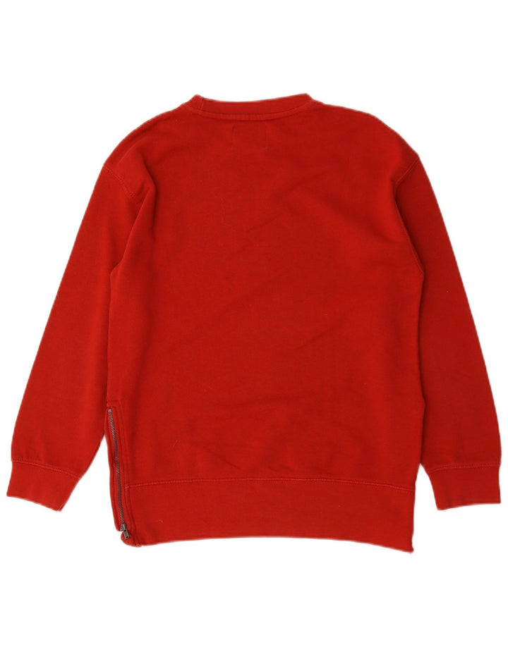 Zara Sweat Fille 9-10 Ans Rouge