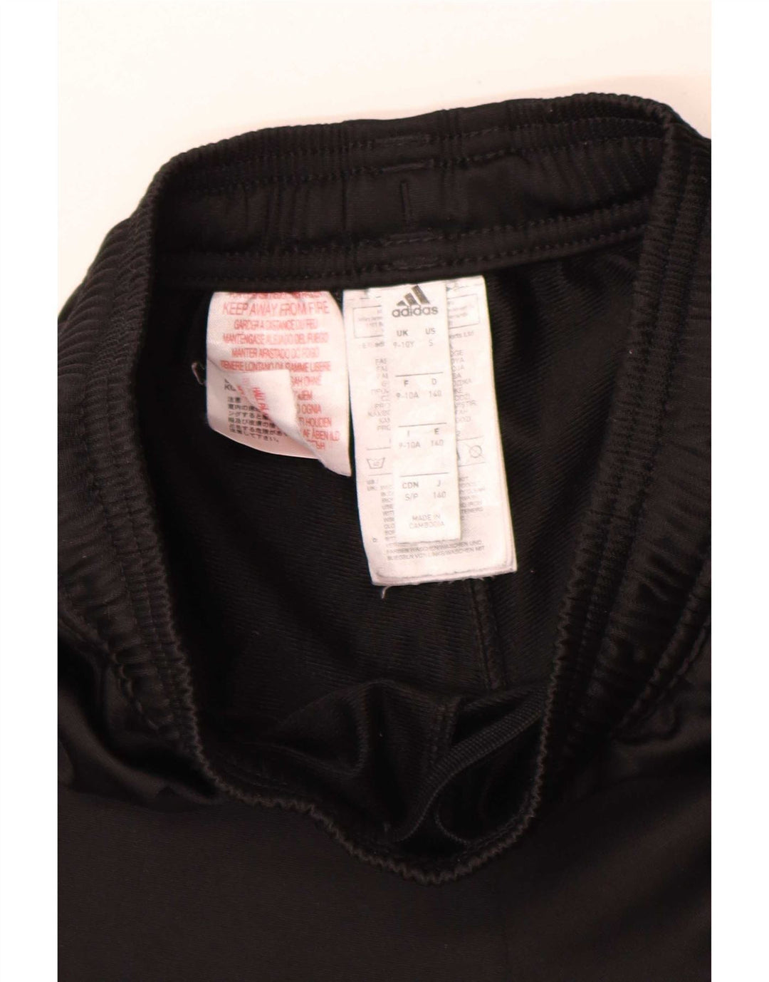 Pantalon de survêtement Adidas garçon 9-10 ans noir polyester