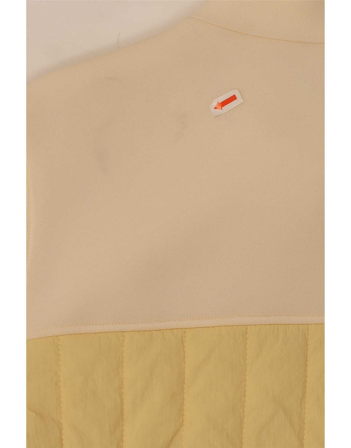 Zara Veste matelassée fille 9-10 ans Jaune Colourblock Polyamide