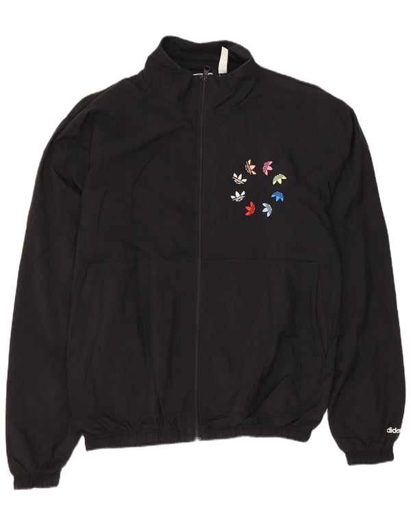 Adidas Homme Graphic Survêtement Top Jacket XS Noir Polyamide