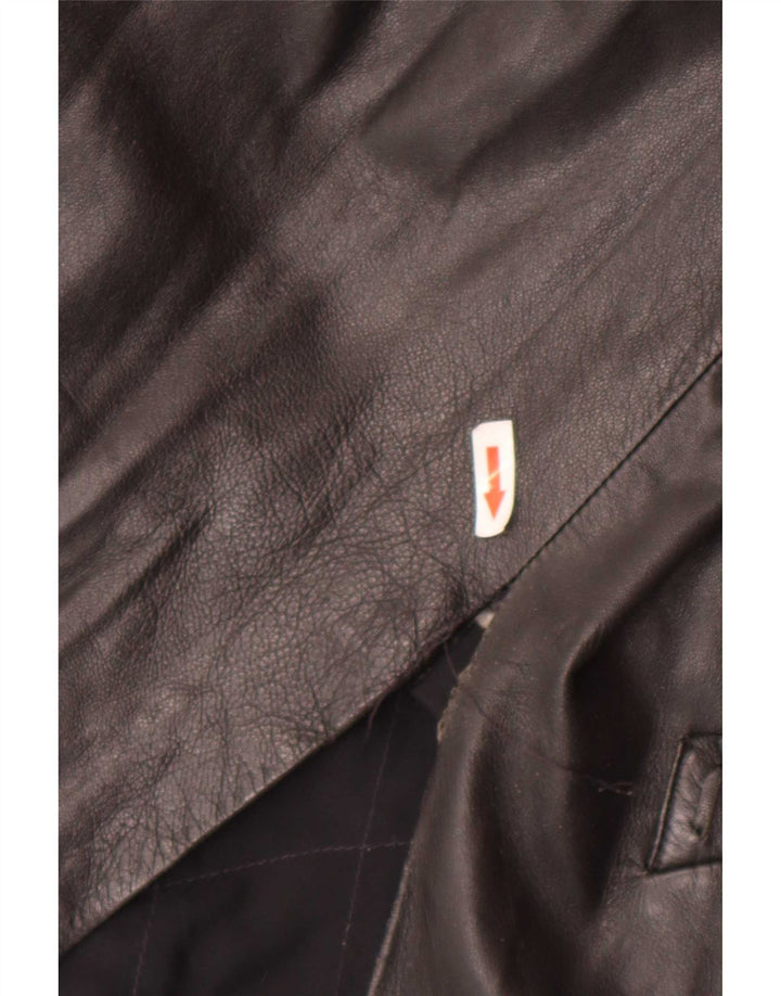 Veste en cuir femme Conbipel IT 44 Medium Noir
