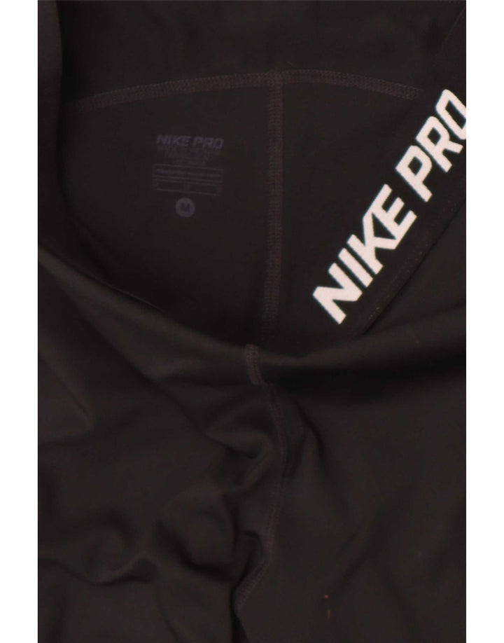 Nike Legging Capri Dri Fit Graphic pour femme UK 12 Noir moyen