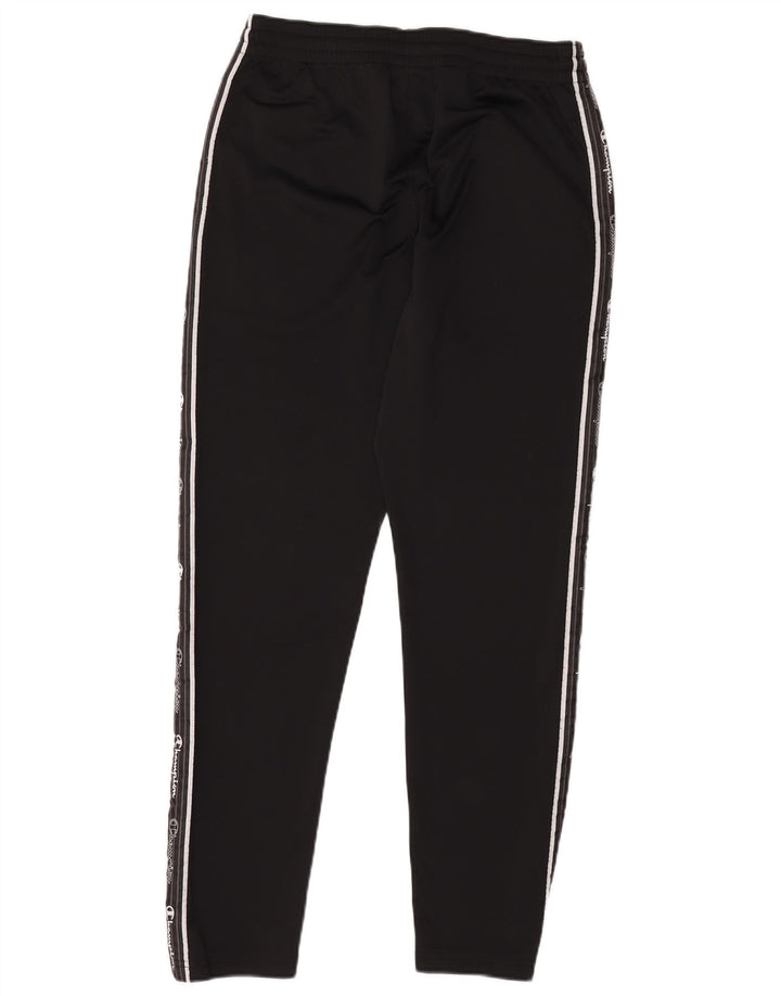 Champion Pantalon De Survêtement Graphique Homme Noir Moyen Polyester