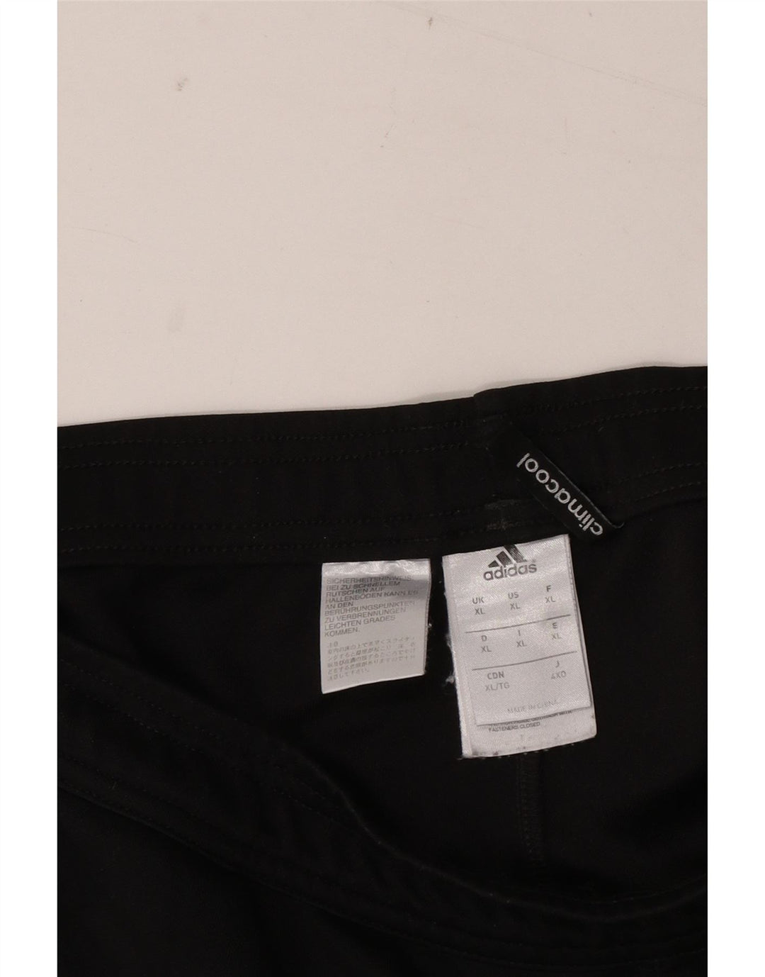 Adidas Pantalon de survêtement Climacool Homme XL Noir Polyester