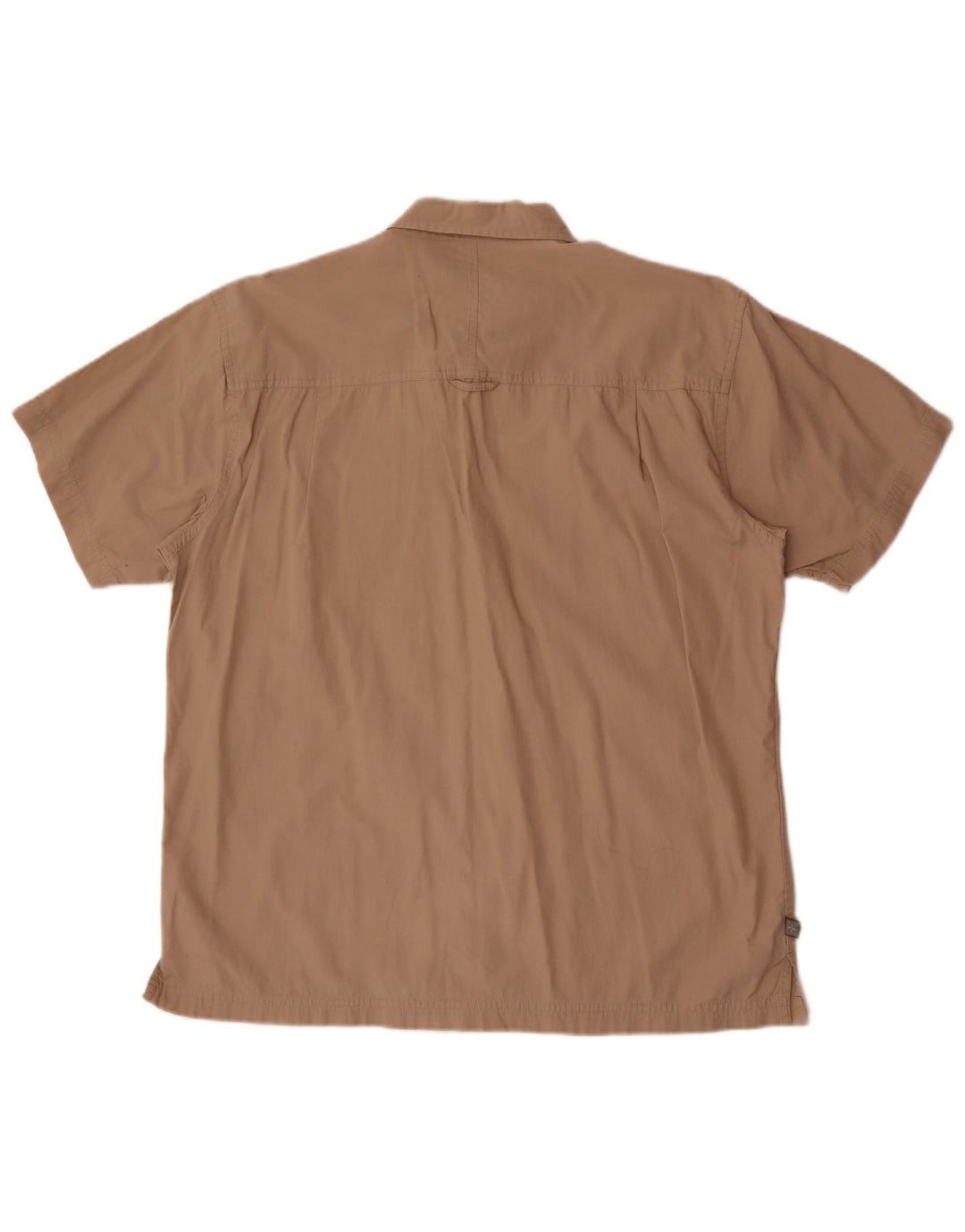 Mountain Warehouse Chemise à manches courtes pour homme Coupe classique Beige Taille L