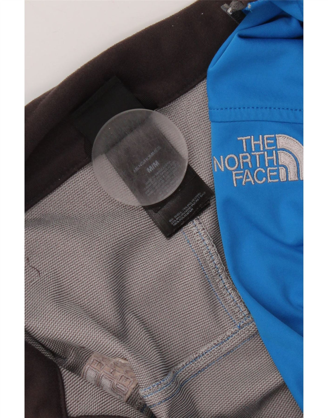 The North Face Veste de survêtement pour homme en polyester color block bleu moyen