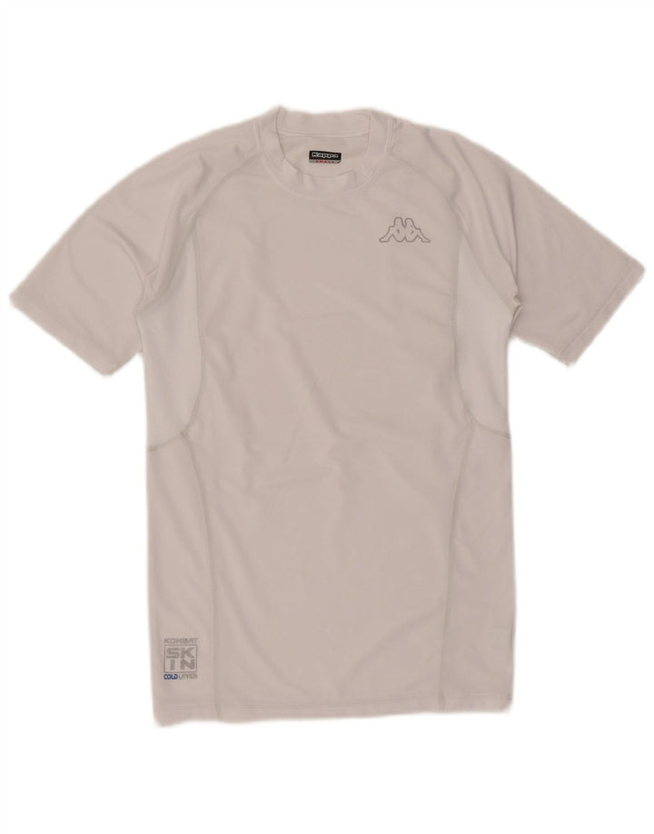 Kappa T-Shirt Homme Haut Petit Blanc Polyester