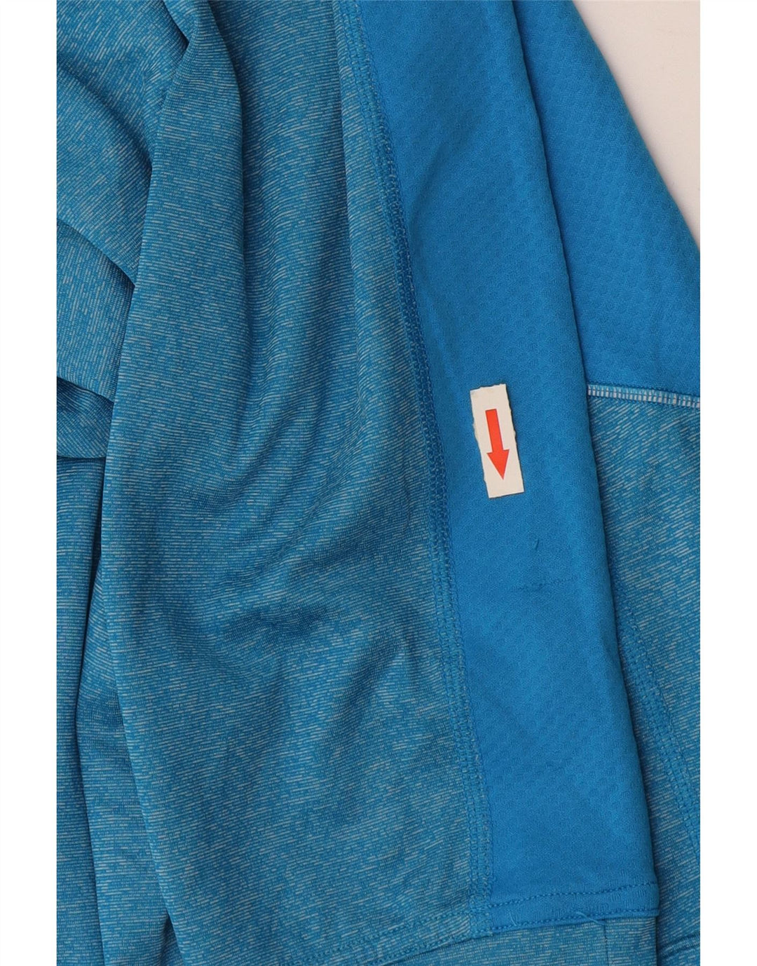 PUMA Haut de survêtement à col zippé pour homme XL Bleu Polyester