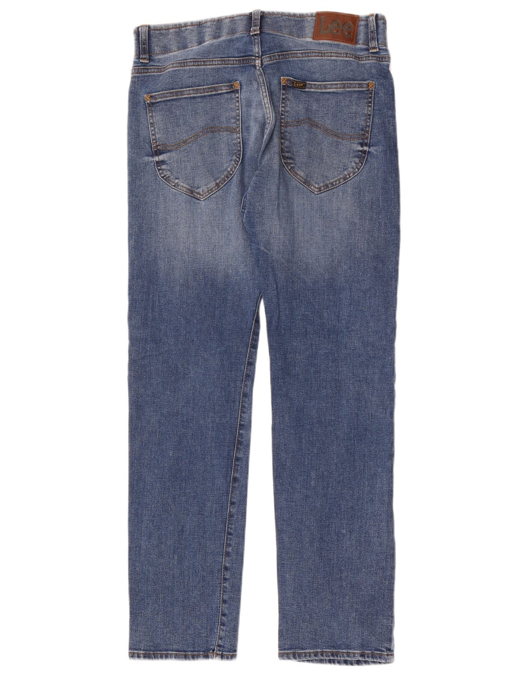 Lee Jean Slim Droit Homme W32 L32 Bleu Coton