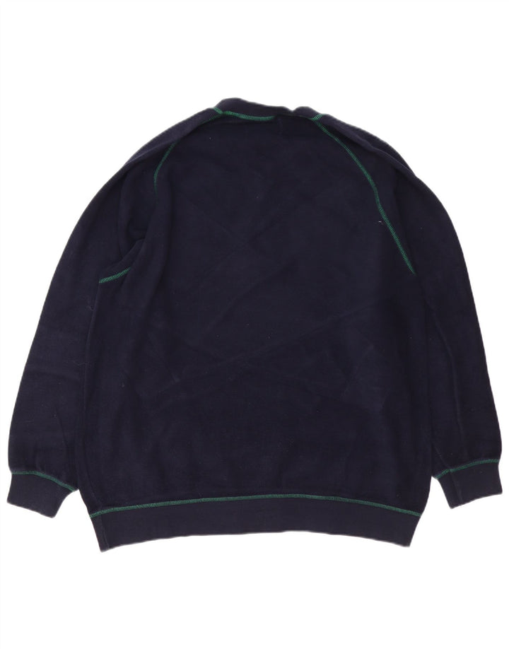 LEE Sweat-Shirt Homme XL Bleu Marine Coton