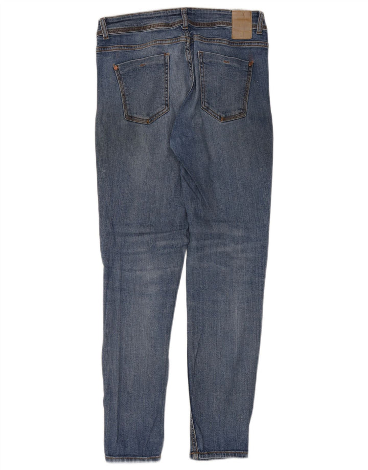 ZARA Jean slim femme EU 38 Small W28 L30 Bleu