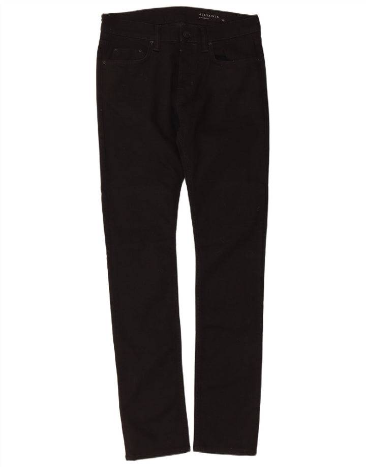 All Saints Jean Slim Cigarette W30 L31 Homme Coton Noir