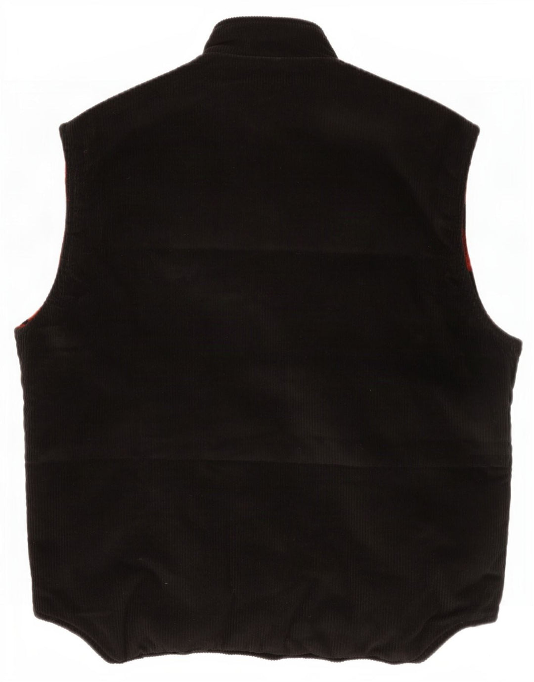 Woolrich Gilet réversible en velours côtelé pour homme UK 38 Laine noire moyenne