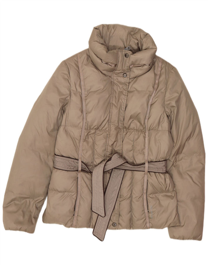 Geox Veste matelassée surdimensionnée Respira pour femme UK 10 Small Beige Polyester